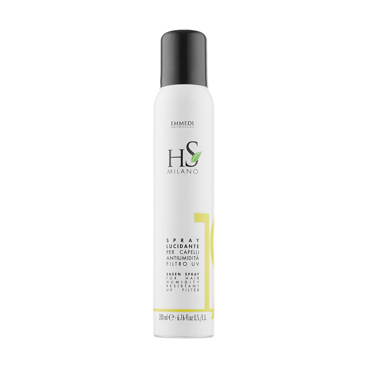 Спрей HS Milano 19 Sheen Spray для блиску волосся, 200 мл